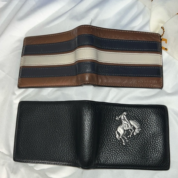 2 Coach Slim Billfold wallets - Picture 2 of 9